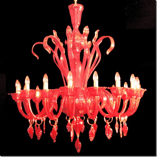 Red Chandelier